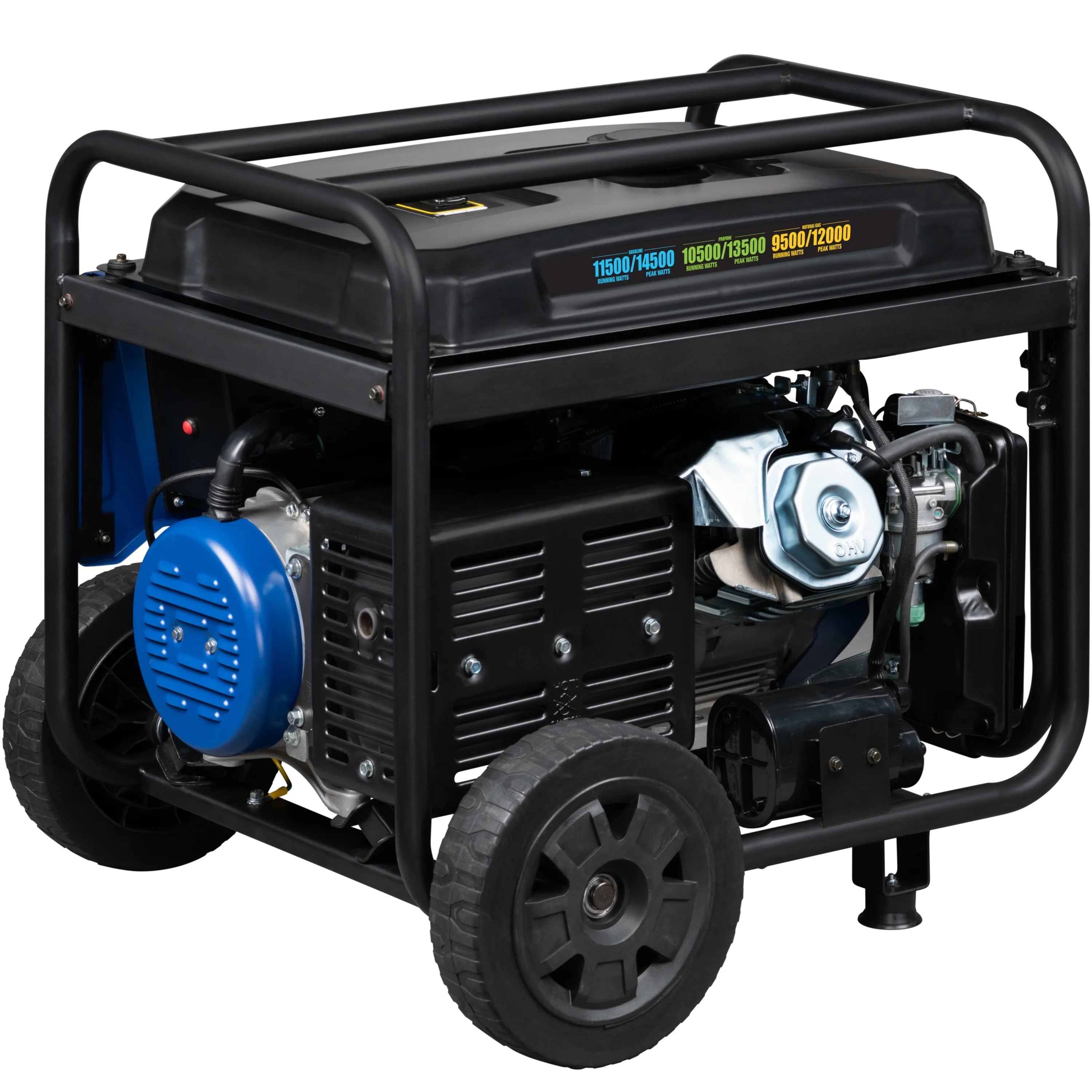 14,500 Watt Tri-Fuel Portable Generator with CO Sensor F999