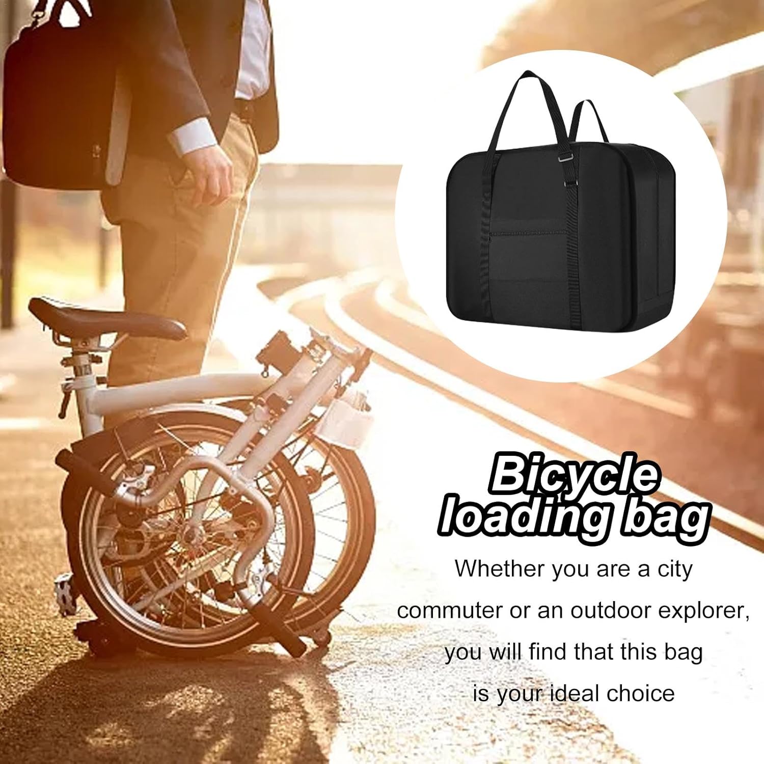 Bicycle Travel Bag for Cars, Trains, and Air Travel Z749