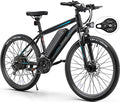 TotGuard Electric Bike, 27.5" Electric Bike for Adults 500W Ebike 21.6MPH Adult Electric Bicycles Electric Mountain Bike,48V 499WH Removable Lithium Battery,21-Speed Gears,Lockable Suspension Fork