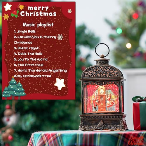 Nutcracker and Mouse King Snow Globe Music Box W567228