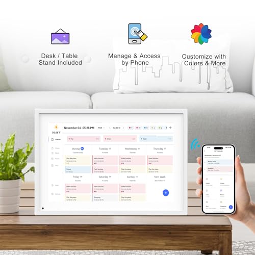 10.1 Inch Smart Digital Calendar Planner with Touchscreen H43515