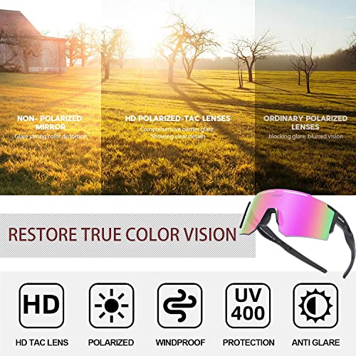 Polarized Sports Sunglasses for Men and Women C57125
