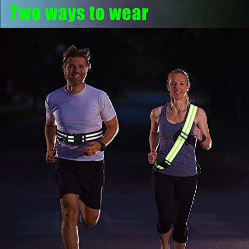 Reflective Sash for Running Cycling Night Safety P127912