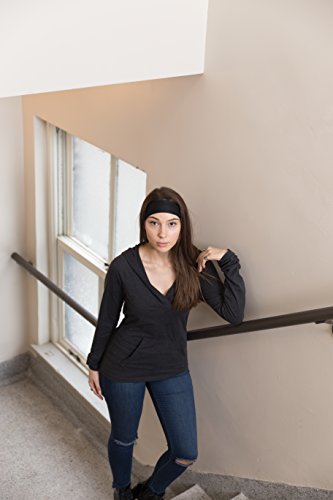 Stretch Sport Headband for Women, Non-Slip Sweat Wicking Fabric for Yoga, Running or Gym N4040