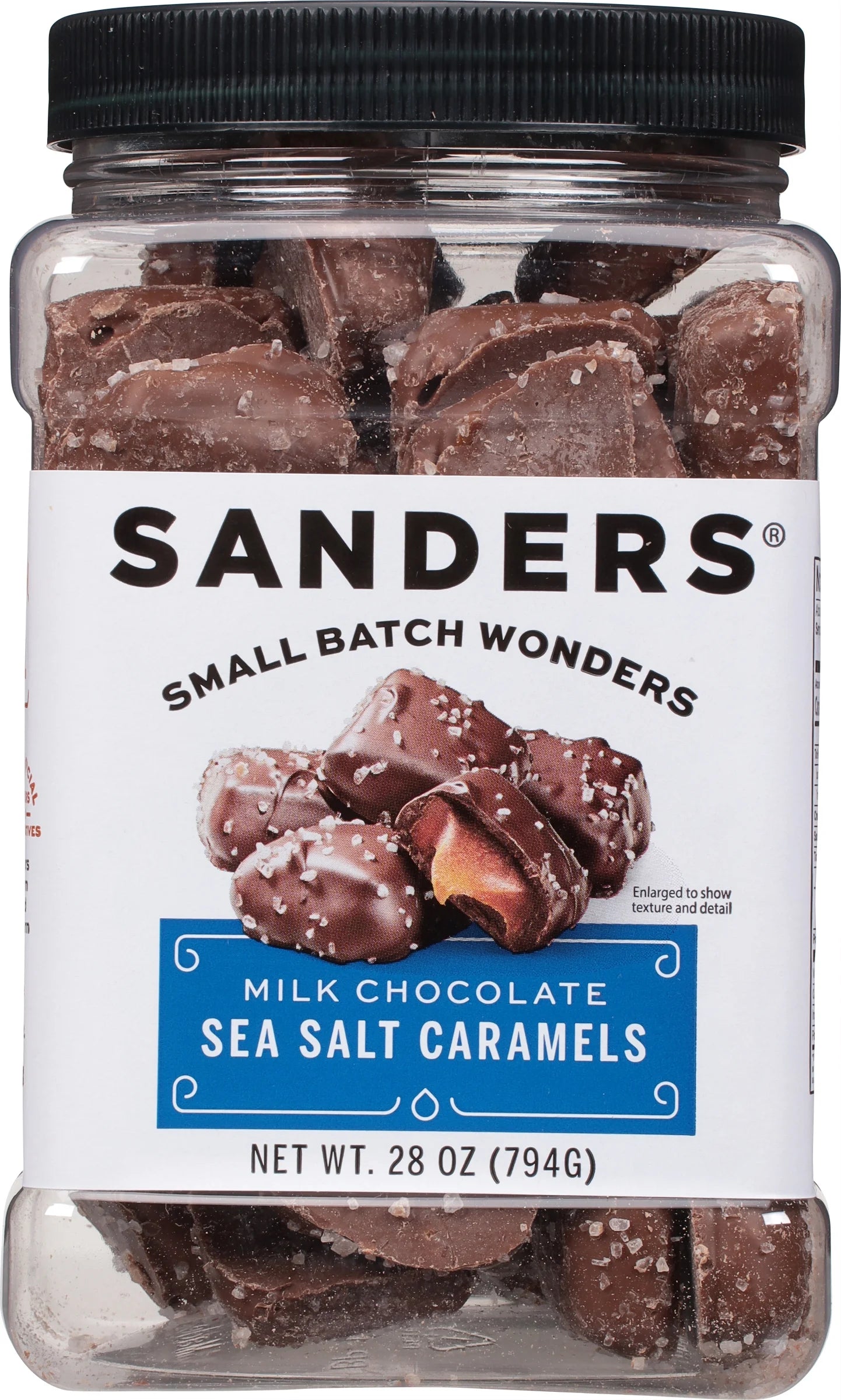 Milk Chocolate Sea Salt Caramels, 28 oz. X35251