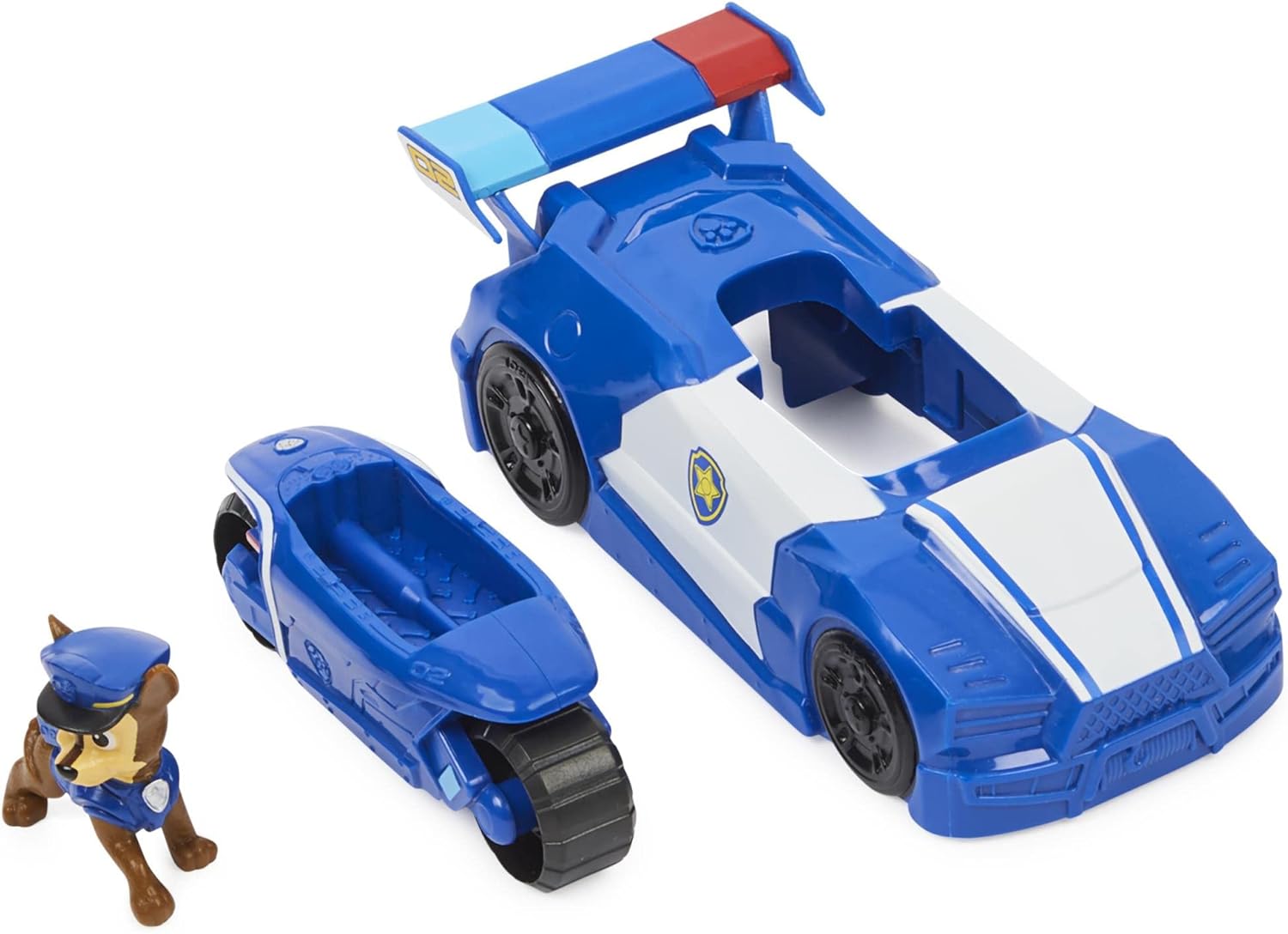 Chase Mini Movie Vehicle Set 2 in 1 Car & Motorcycle A7958