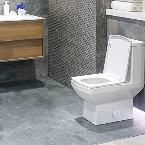 Soft Close Square Toilet Seat with Quick Release Hinges P682