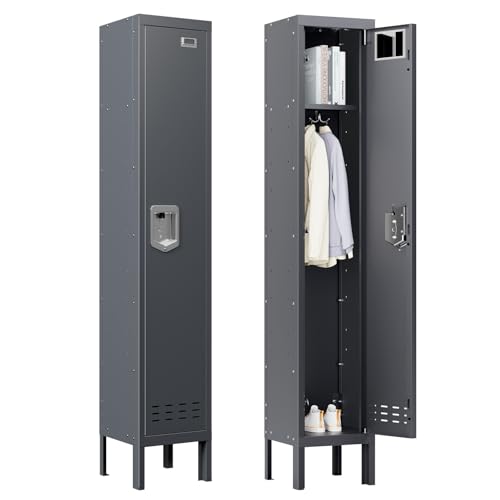 Metal Cabinet with Lockable Door for Office, Gym, School, Home A290