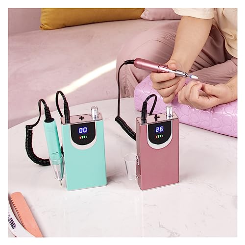 Portable Cordless Nail Drill, 30000RPM Rechargeable Manicure & Pedicure Tool A946075
