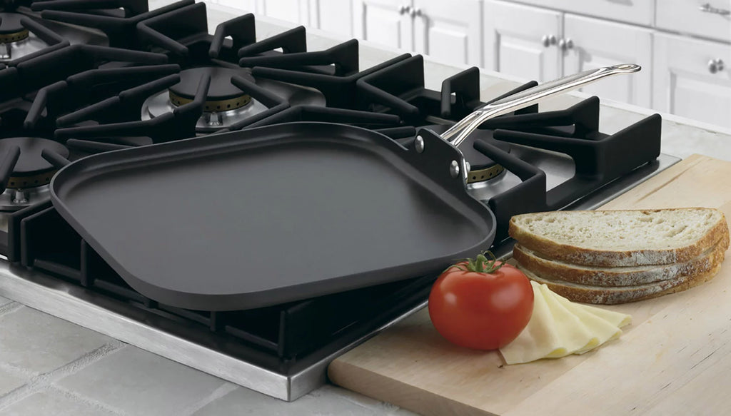 Non-Stick Hard Anodized 11" Square Griddle O176