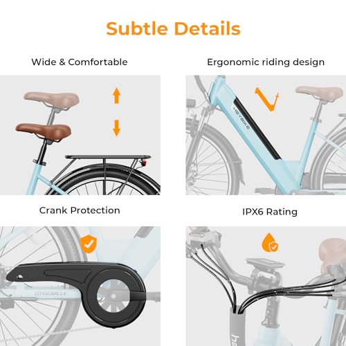 Electric Bike for Adults with 750W Motor and Removable Battery J82820