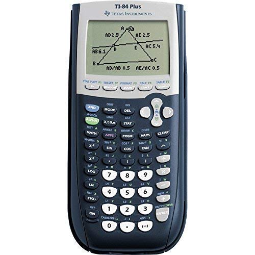 TI-84 Plus Graphics Calculator, Black S9281
