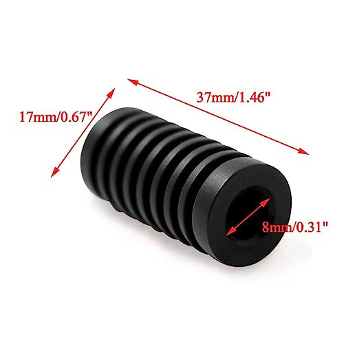 Motorcycle Gear Shift Lever Rubber Cover 2 Pcs P54450