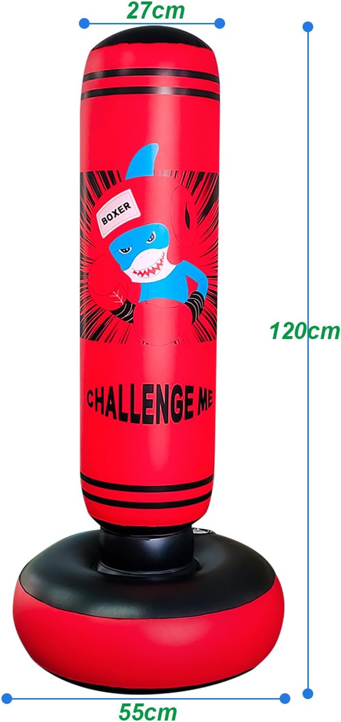 Inflatable Dinosaur Punching Bag for Kids Boxing Toy E152757