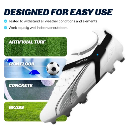 Smart Soccer Tracker for Cleats with Training App N31376