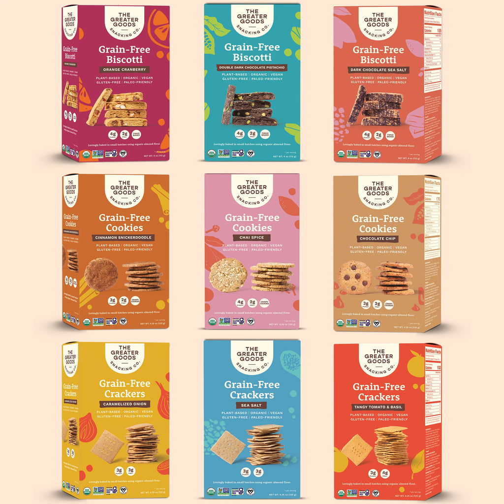 Gluten Free Double Dark Chocolate Pistachio Biscotti Cookies, 4oz, 6 Boxes F5051