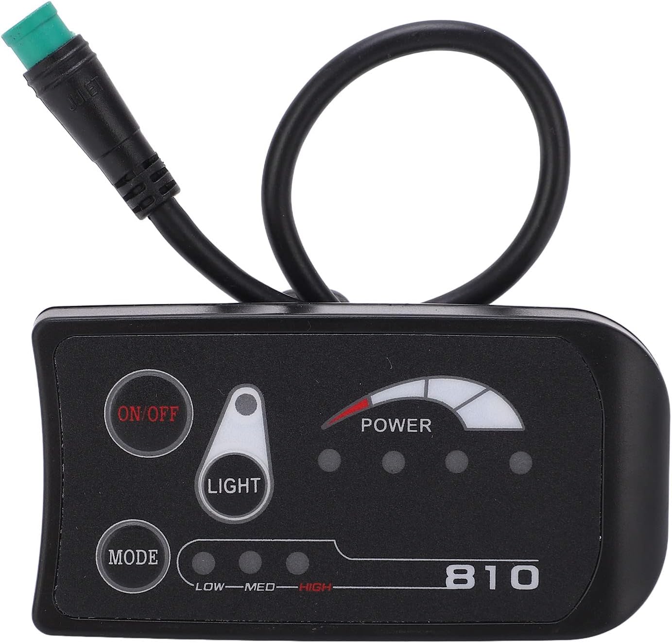 Bike Computer LED Display Control Panel for Electric Bike W845