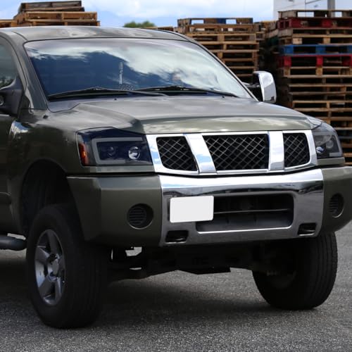 Projector Headlights with LED Sequential Turn Signals for Nissan Armada Titan F85769