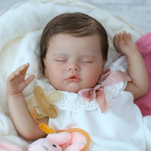 Lifelike Reborn Baby Doll 20 Inch Realistic Newborn Girl with Accessories D526