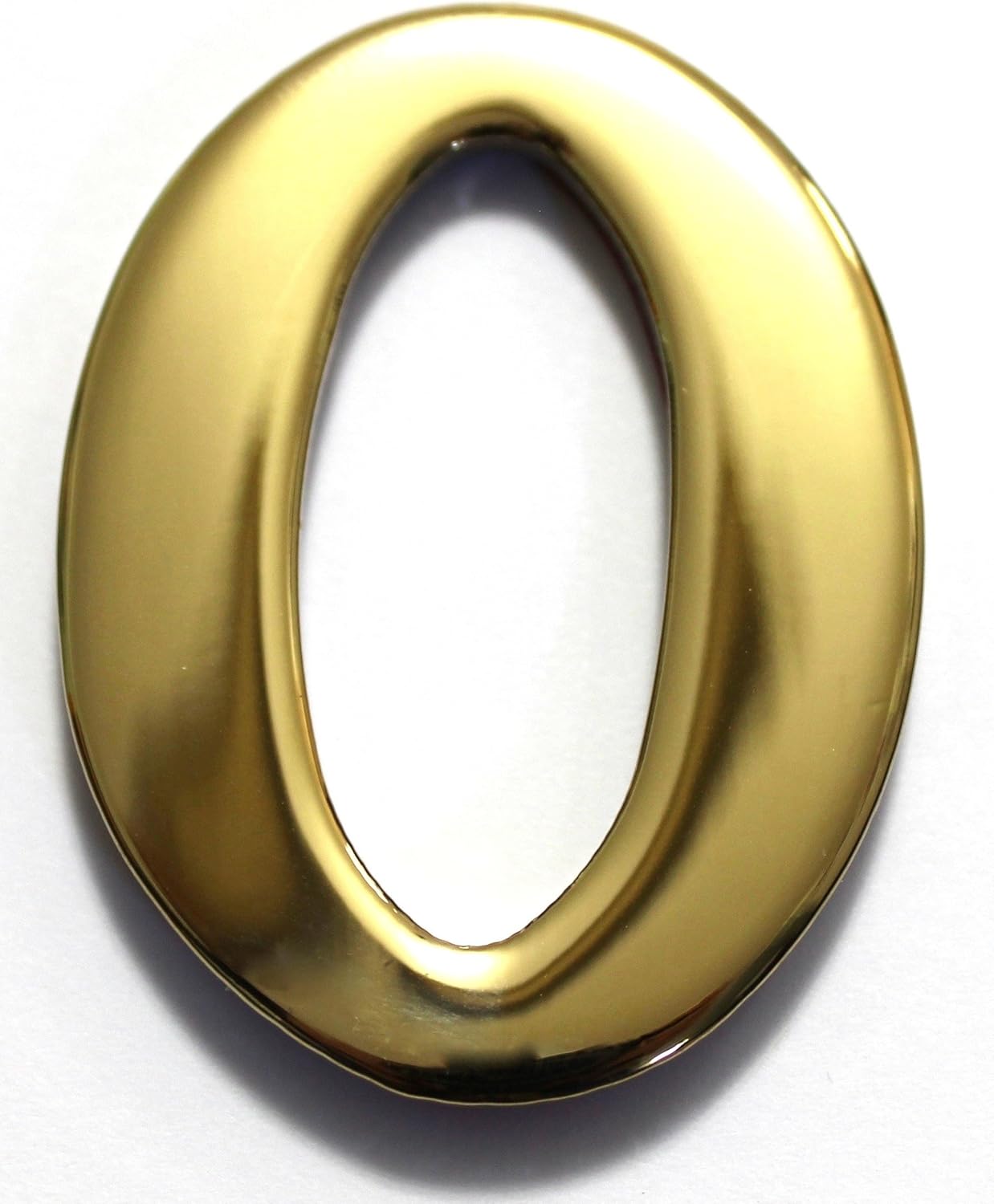 Number 0-2" Brass Numbers Better Box Mailboxes Brass Mail Box Numbers Two Inch Solid Brass Number 0