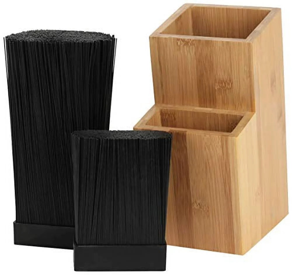 Bamboo Wood Kitchen Knife Holder with Extra Large Storage R2520