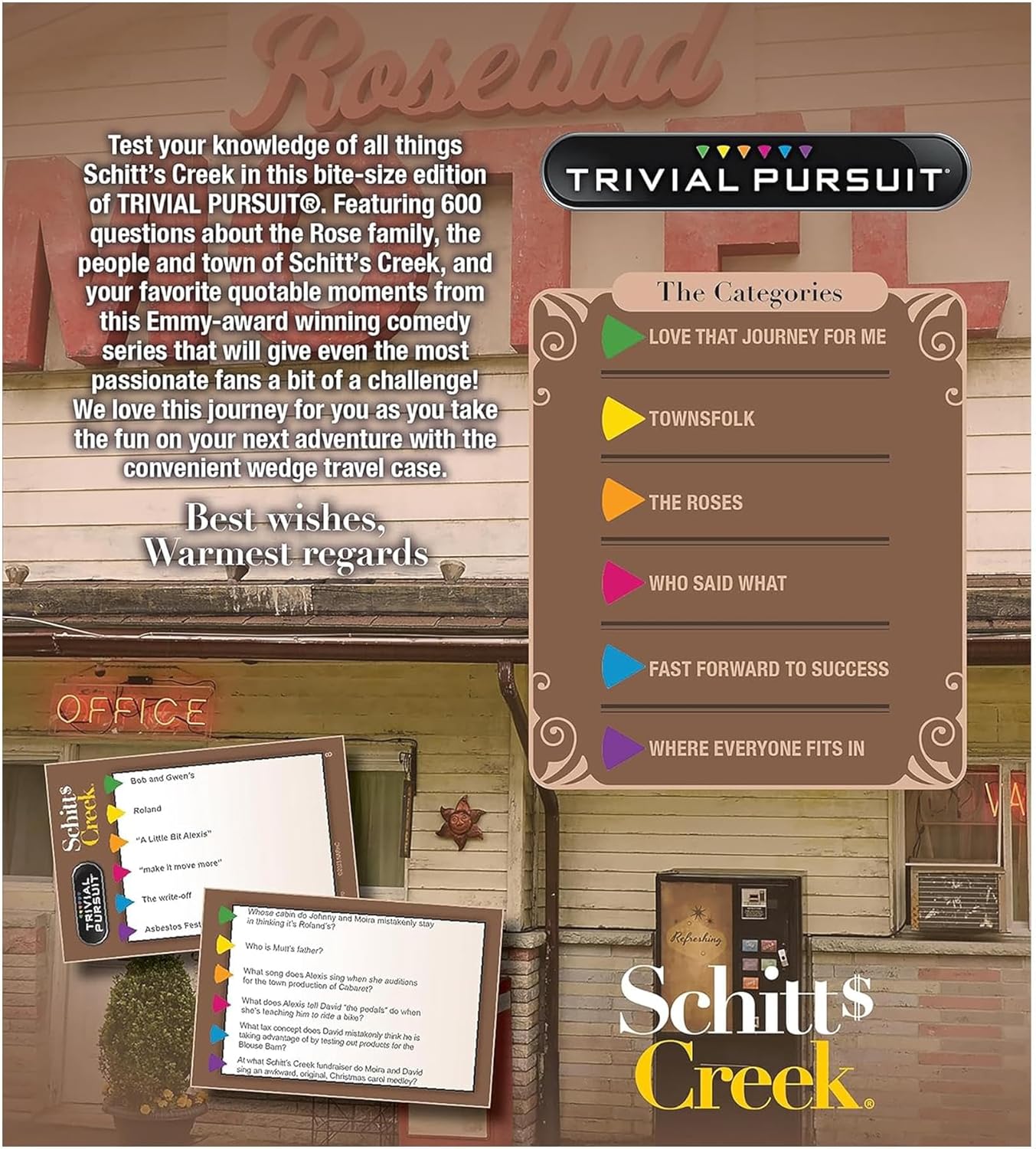 Trivial Pursuit Schitt's Creek Edition Trivia Game J623986