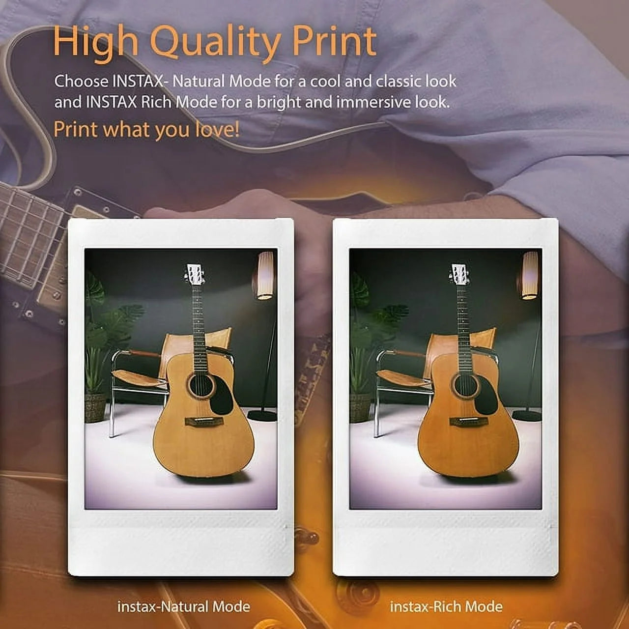 Hybrid Instant Camera with Twin Pack Film, 16GB microSD Card, and Case Z720