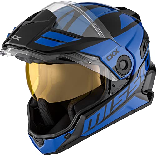 Snow Helmet with Electric Shield J816
