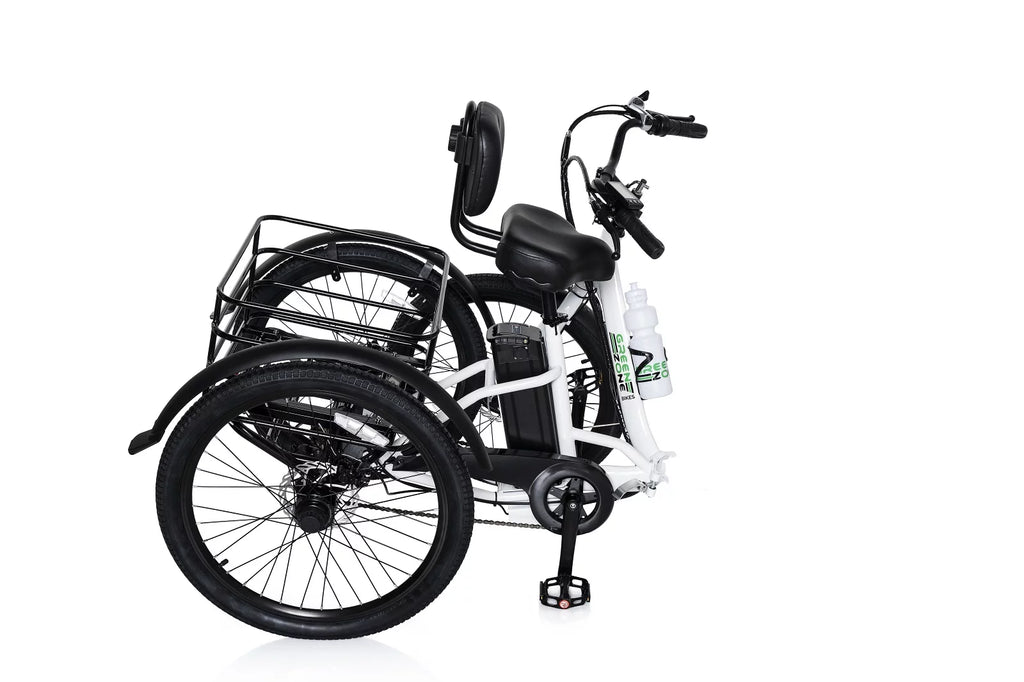 Electric Folding Tricycle for Adults & Seniors, 7-Speed, 350W Motor X8181
