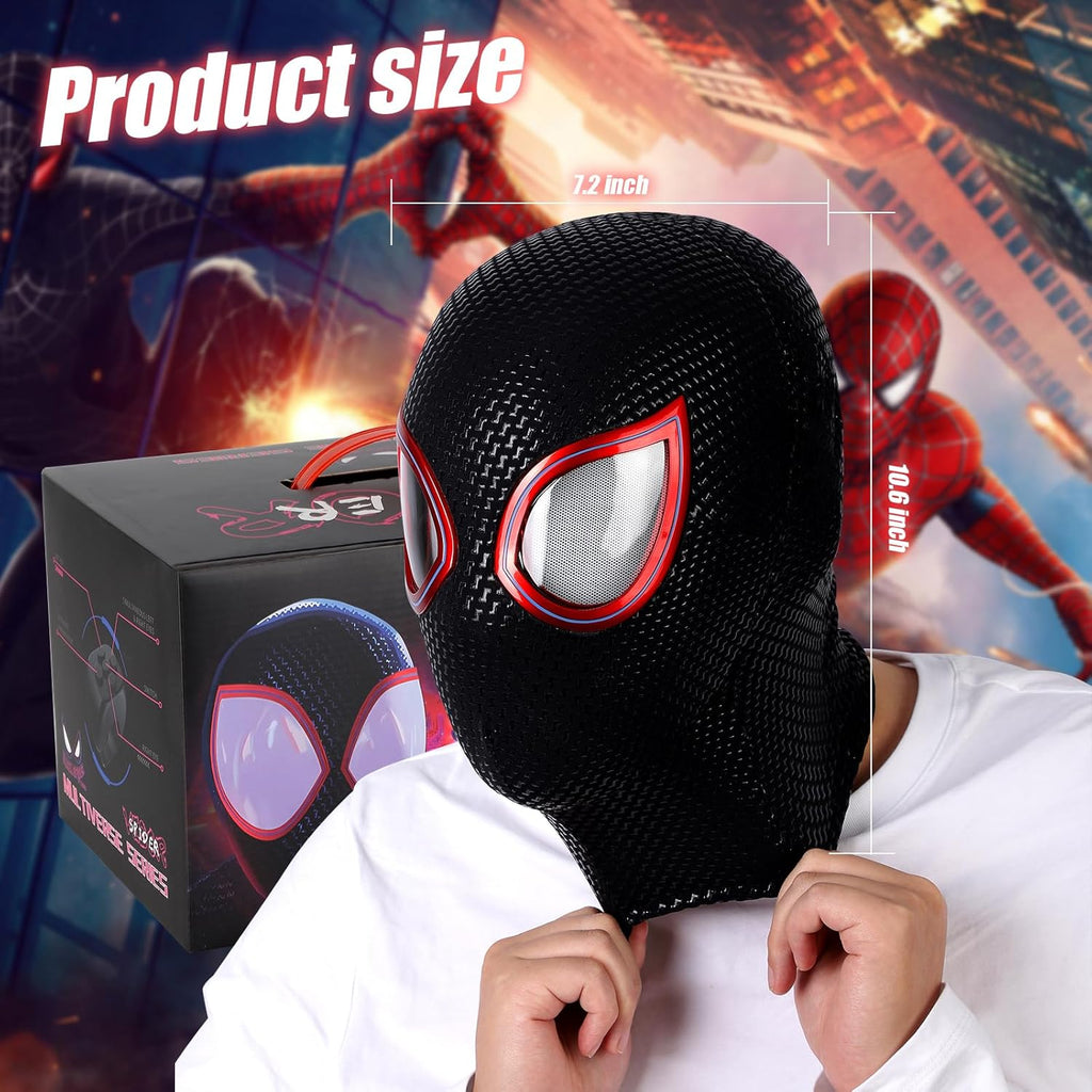 Spider Hero Mask Toy with Moving Eyes Remote Control I718488