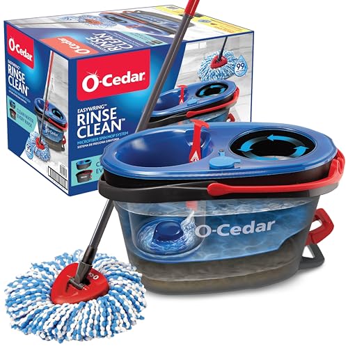 Spin Mop & Bucket System with Clean Water P370240