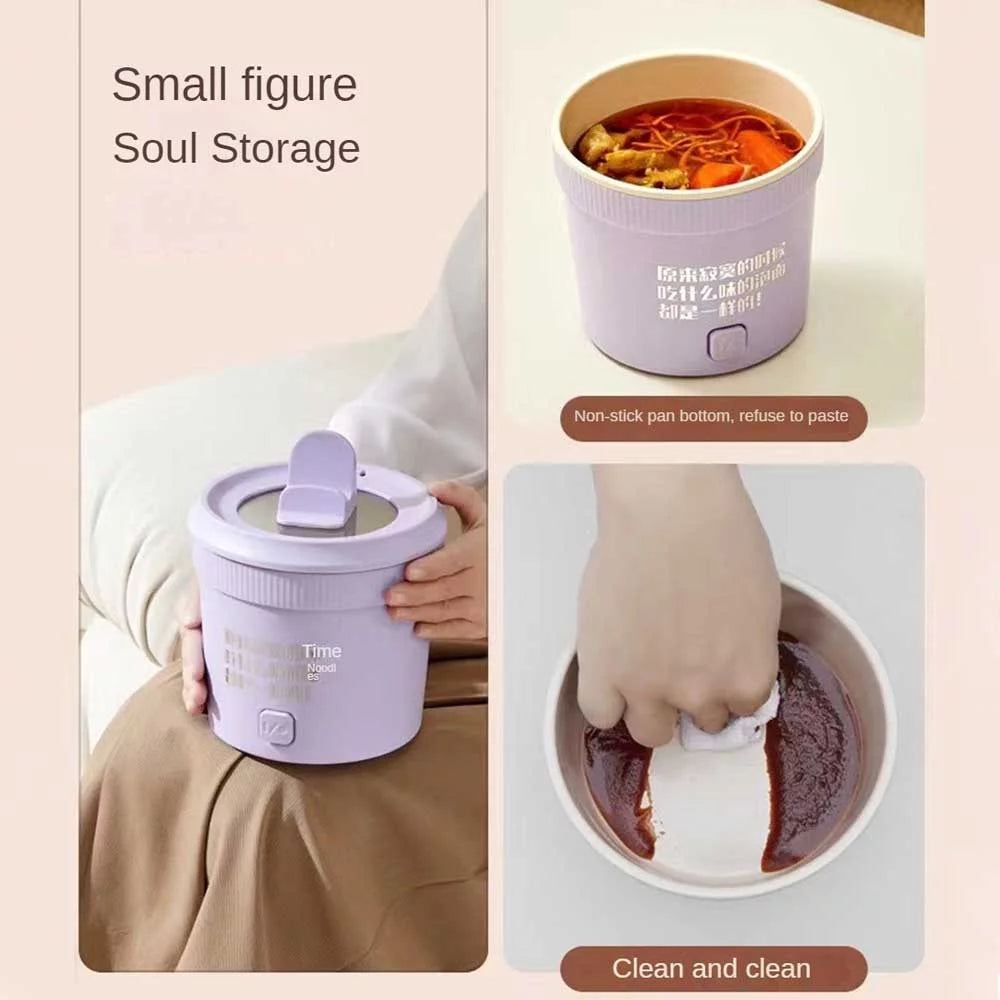 Mini Electric Cooker Portable Small Pot X63060