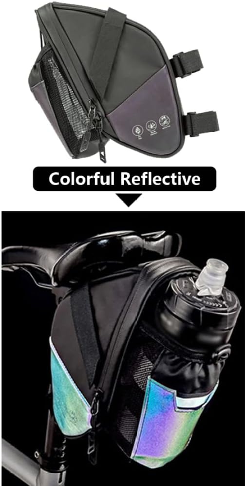Bicycle Saddle Bag Rainproof with Reflective Rear Seat K939020