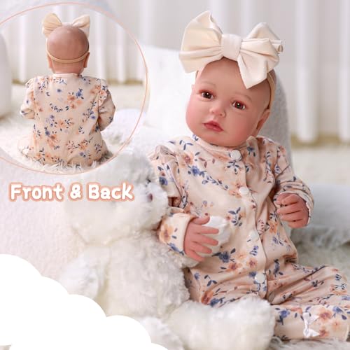 20-inch Soft Vinyl Reborn Baby Doll with Accessories N401