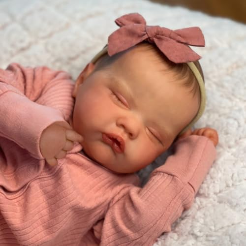 20 Inch Realistic Reborn Baby Doll in Green Outfit with Accessories B700