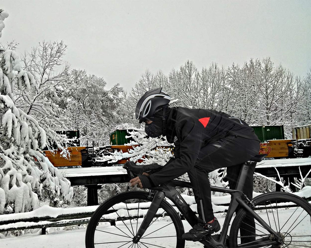 Winter Cycling Handlebar Mittens for Men D301447