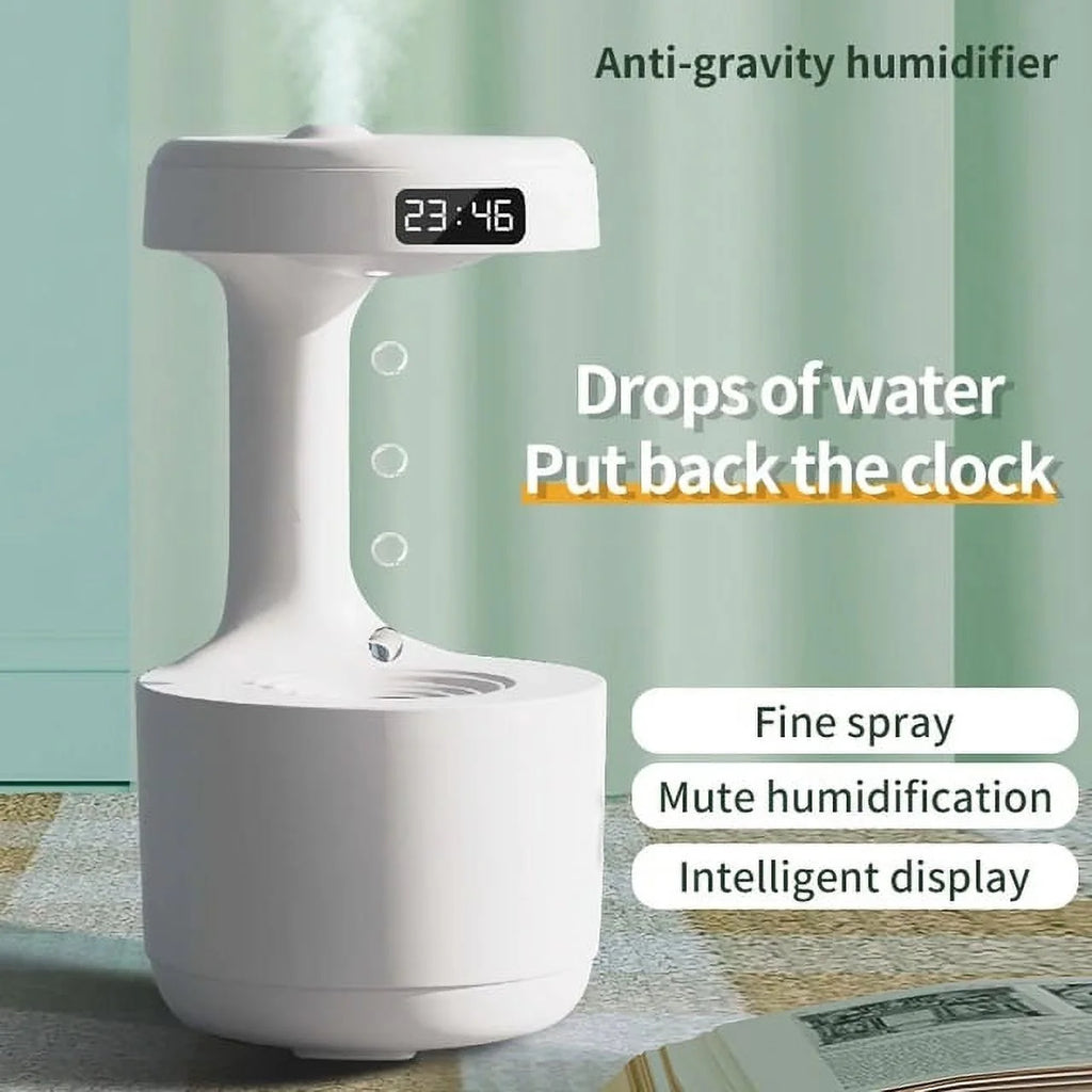 For Rain Cloud Water Drops Air Humidifier Diffuser Essential Oil Ultrasonic USB  Perfume Spray For Bedroom Car LED Lamps