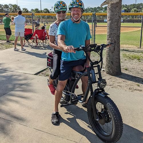 Dual Motor 2000W Electric Bike for Adults, Full Suspension, 18AH Removable Battery, Fat Tire Bicycle U8419