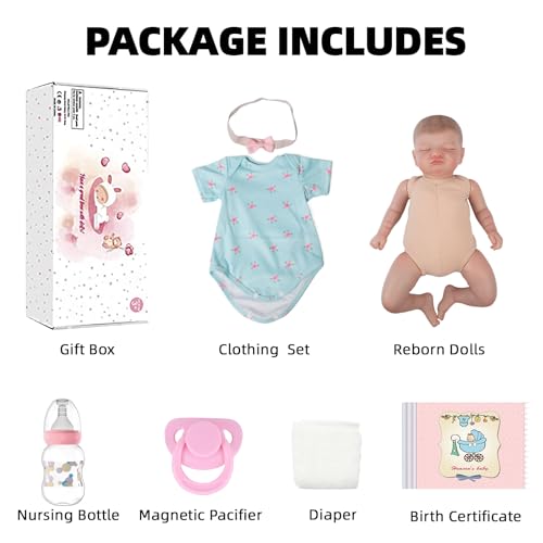 20 inch Realistic Reborn Baby Doll with Soft Body L651