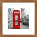 12x12 Picture Frame Display Pictures 8x8 with Mat or Photos 12 x 12 Without Mat, Square Wooden Picture Frames for Wall Mounting