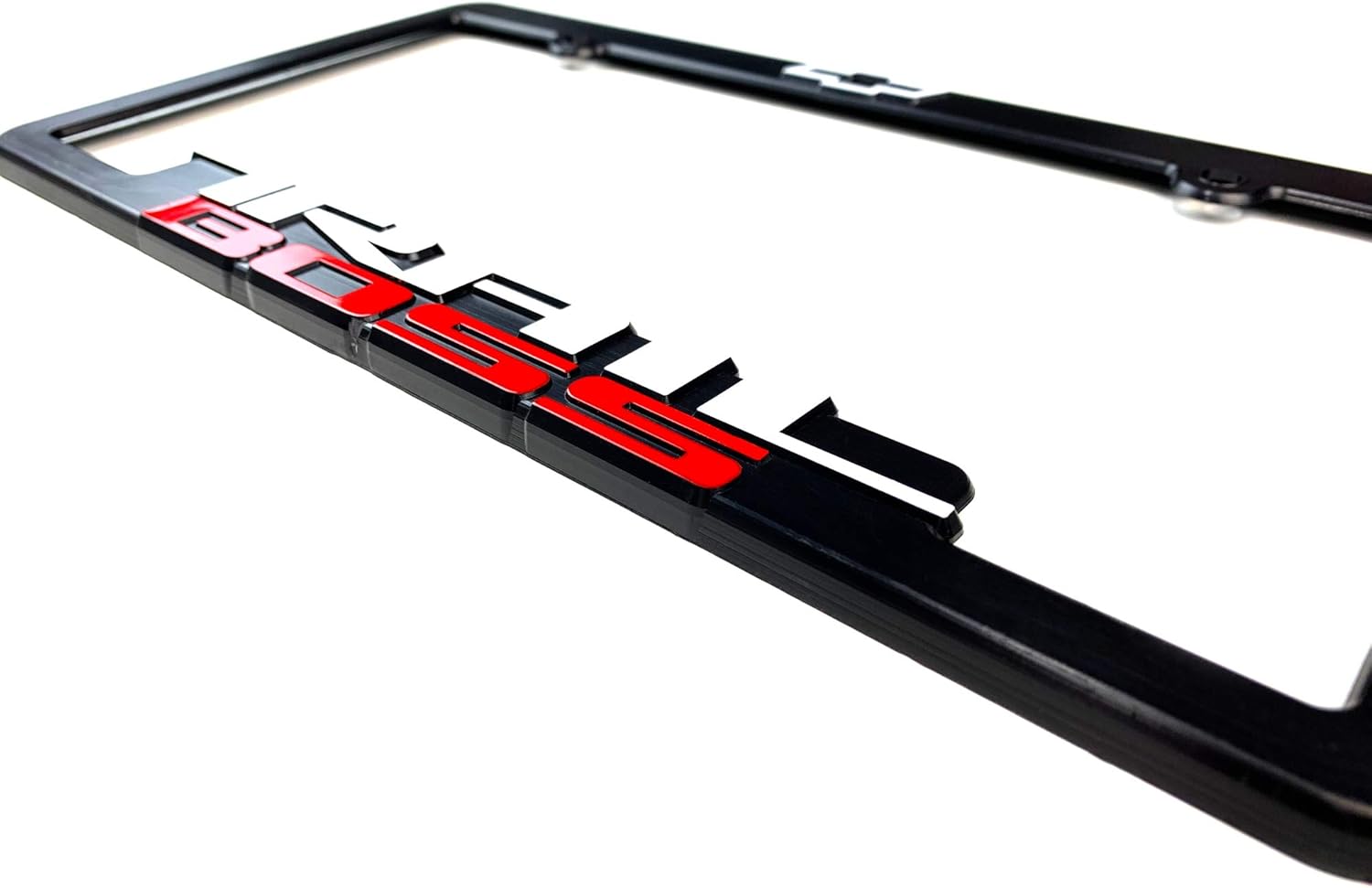License Plate Frames 3D Raised Letter Brackets (1-Pair) S52162