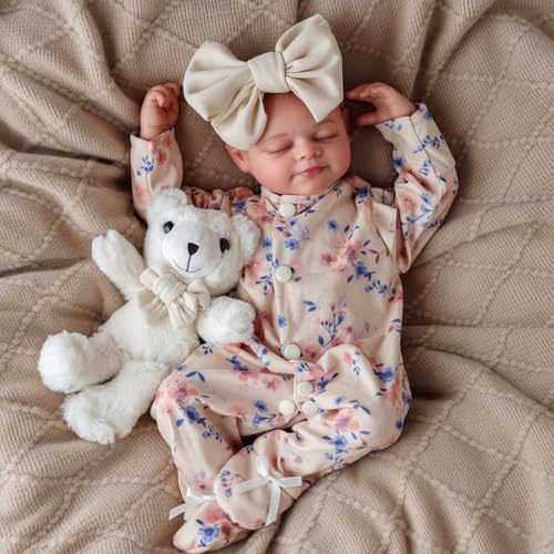 Silicone Reborn Baby Doll 17 Inch Realistic Newborn Vinyl Girl with Gift Box I275733