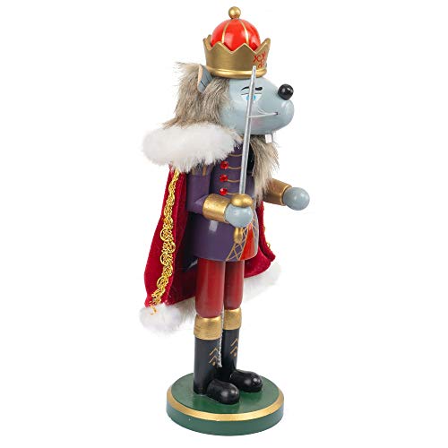 Christmas Nutcrackers Figures 7 Inch Wooden Mouse King Soldier Pirate Decorations O68716