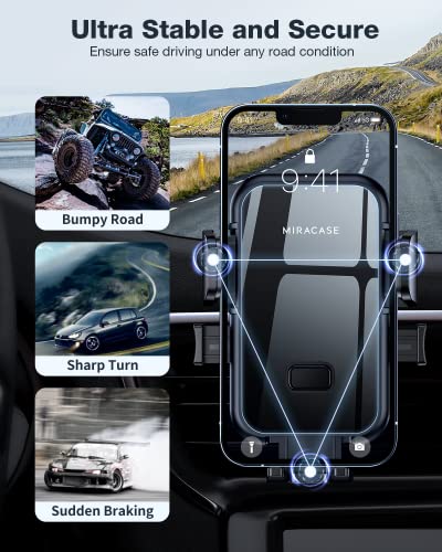 Car Phone Mount for Vent, Universal Hands-Free Holder T62561