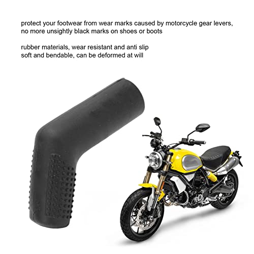 Motorcycle Gear Shifter Cover, 4PCS Rubber Anti Slip Shoe Protector K5213