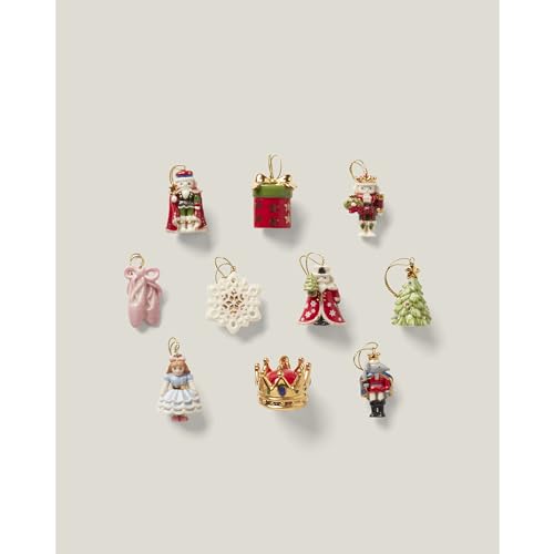 10-Piece Nutcracker Ornament Set, Multicolor U3245