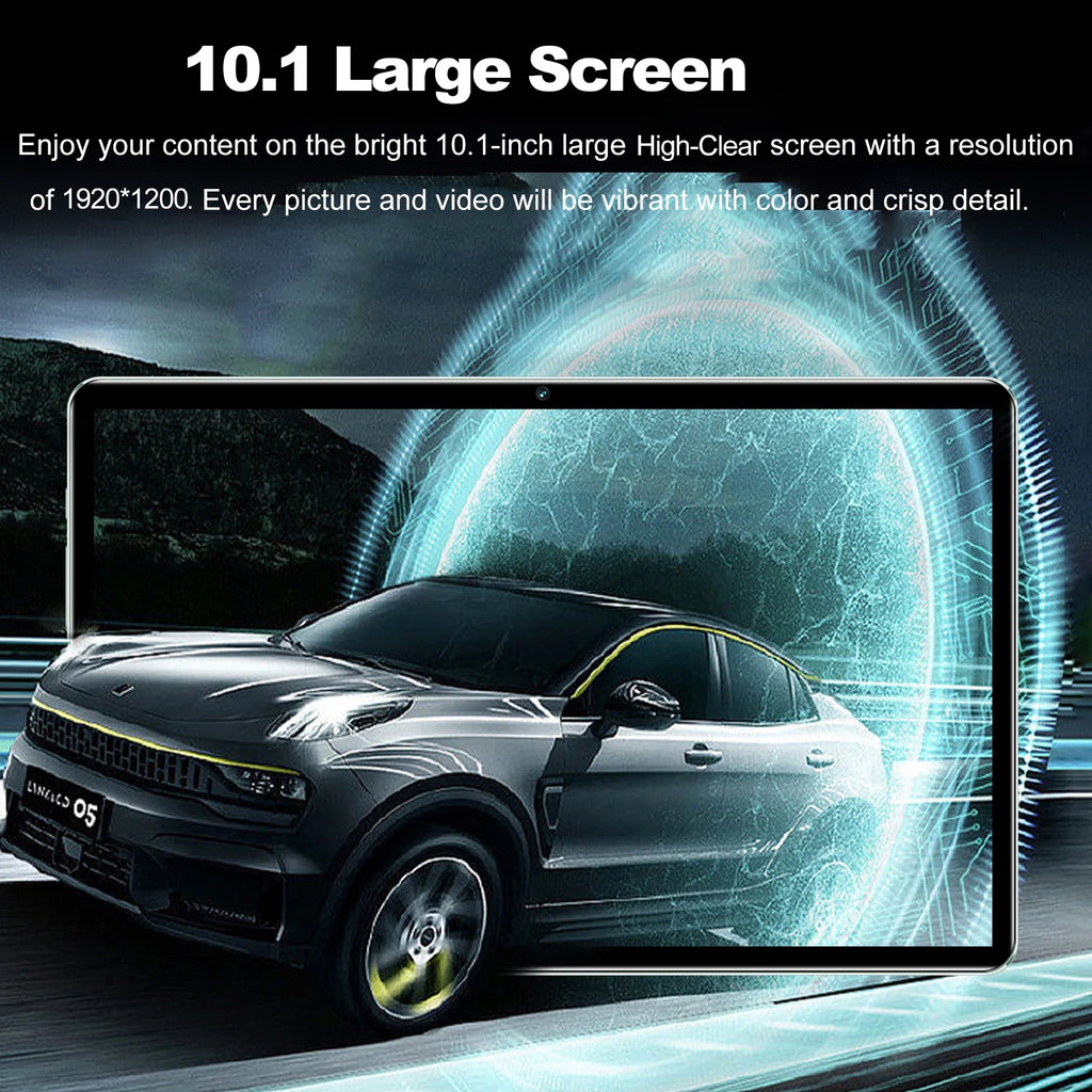 Tablet with 10.1 inch Screen, 8GB+256GB Storage I516