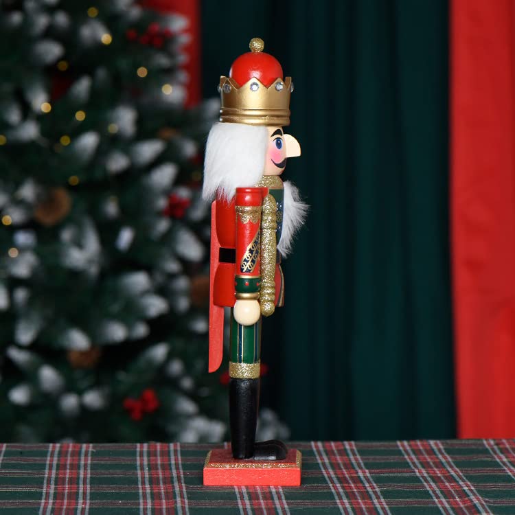 Wooden Nutcracker Christmas Decoration 14 inches X256