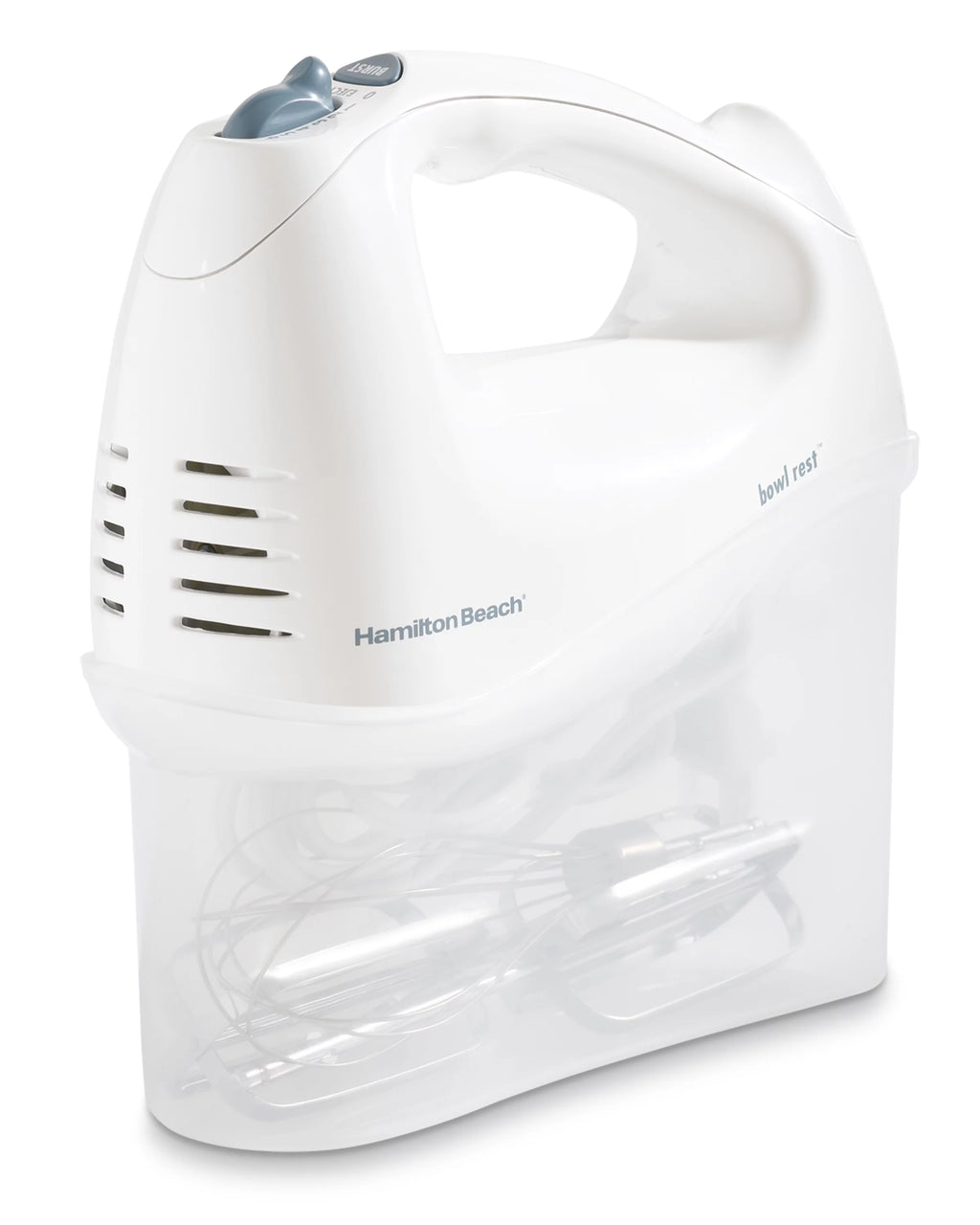6 Speed Electric Hand Mixer with Whisk and Beaters Z966682