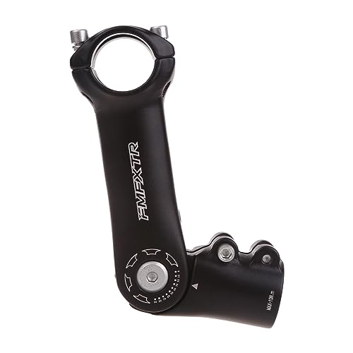 NGCG Stem 25.4mm 31.8mm Bicycle Stem Ultra-Light Rods Fixed Short Power Handlebar Cycling Stems 90° Adjustable Fixed Gear Bicycle